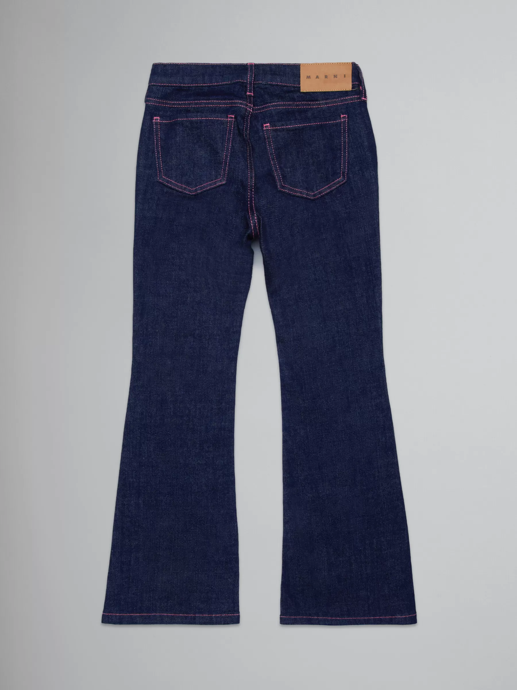 Marni Dark Blue Bootcut Jeans DENIM Best