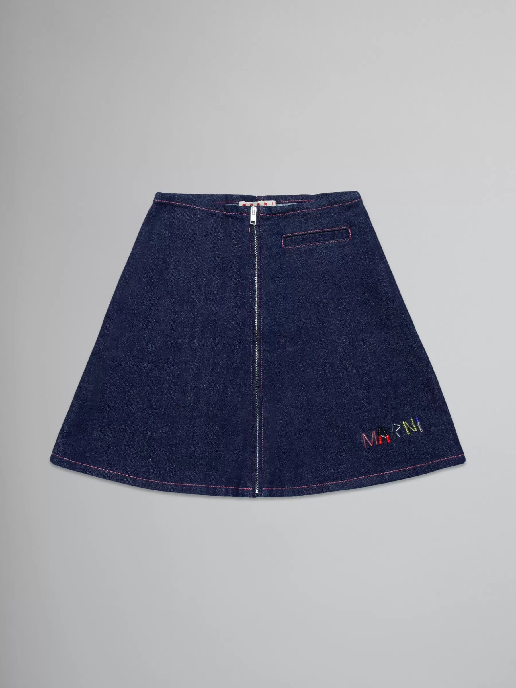 Marni Dark Blue Skirt DENIM New