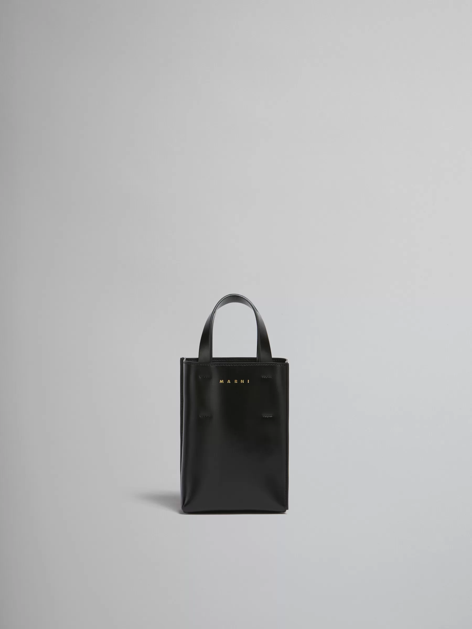 Marni MUSEO Nano Bag In Leather BLACK Hot