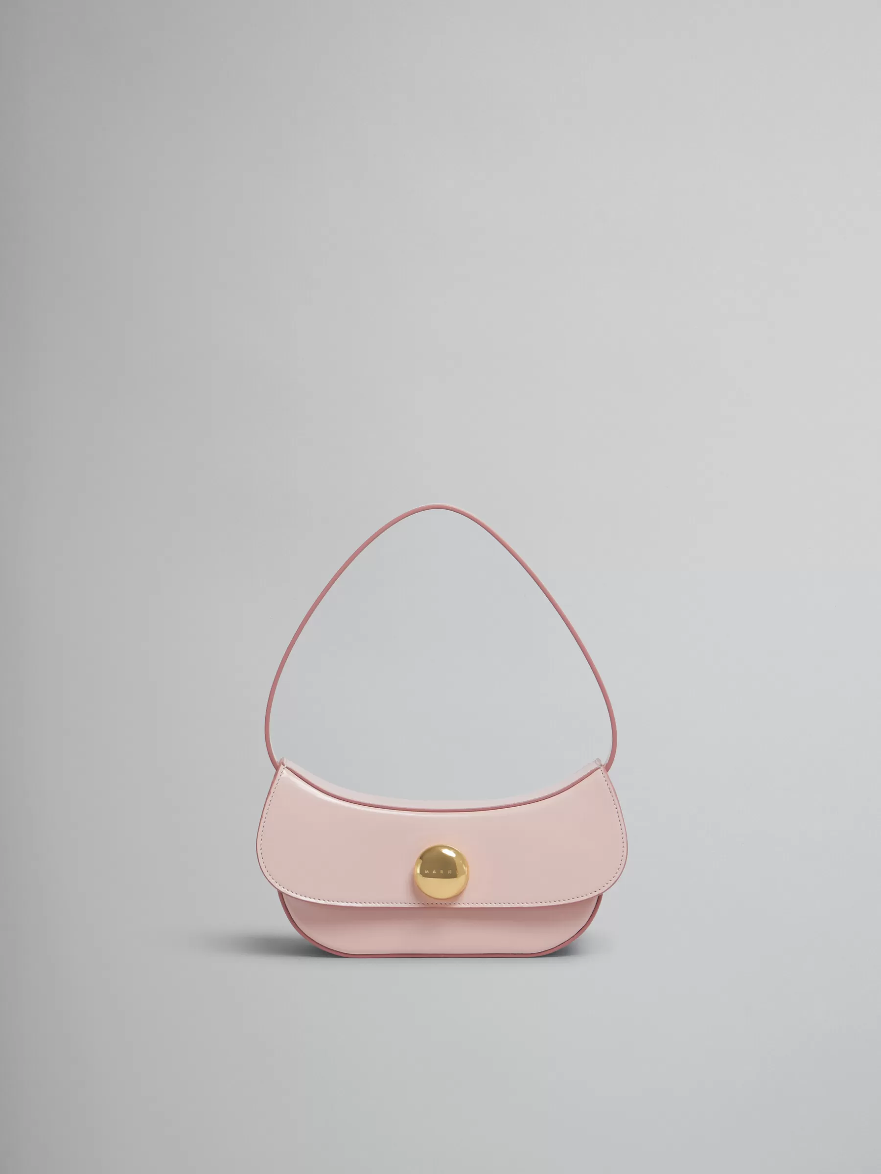 Marni Pink Leather Butterfly Small Hobo Bag ANTIQUEROSE Discount