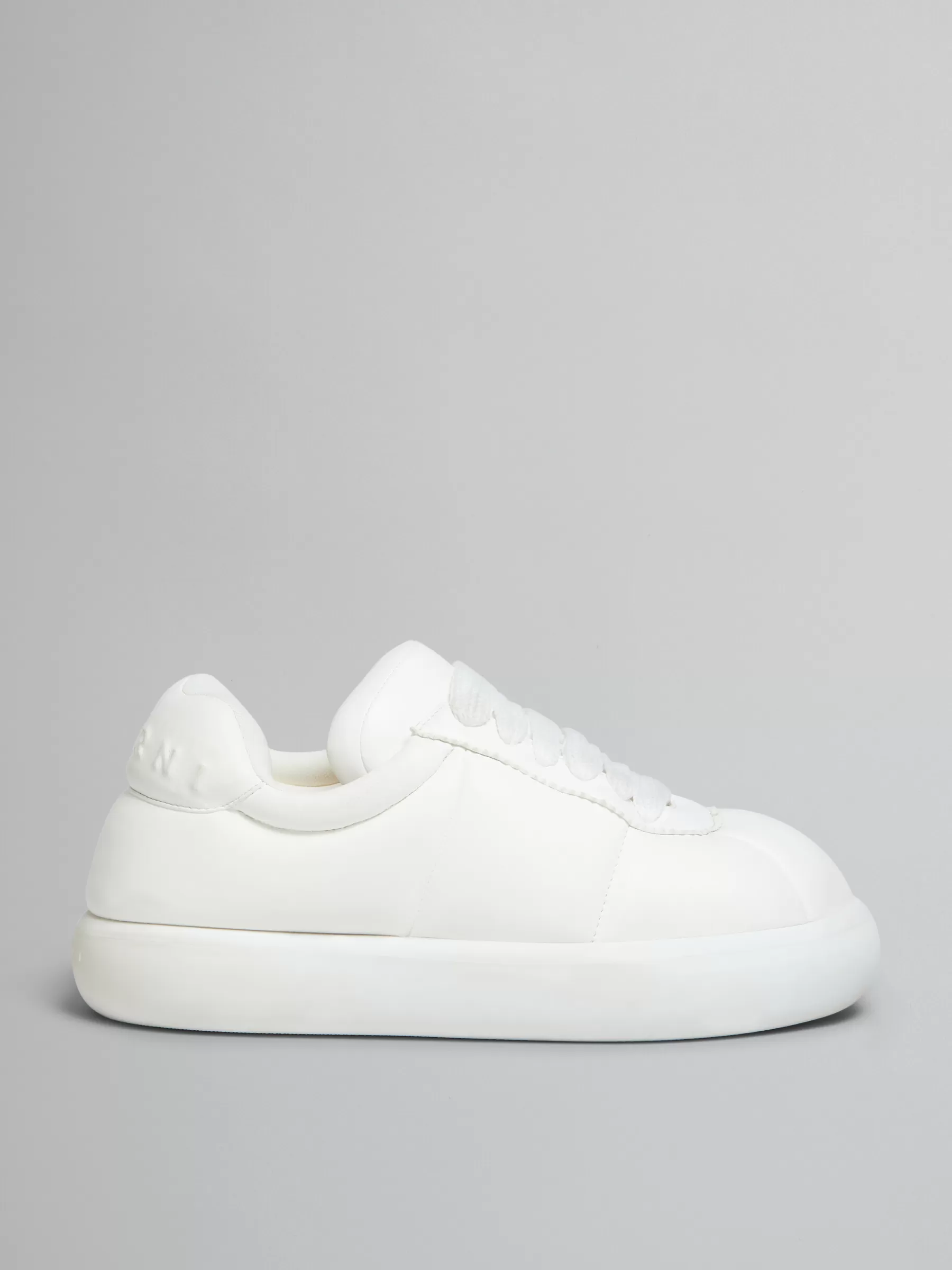 Marni White Leather BigFoot 2.0 Sneaker LILYWHITE Discount