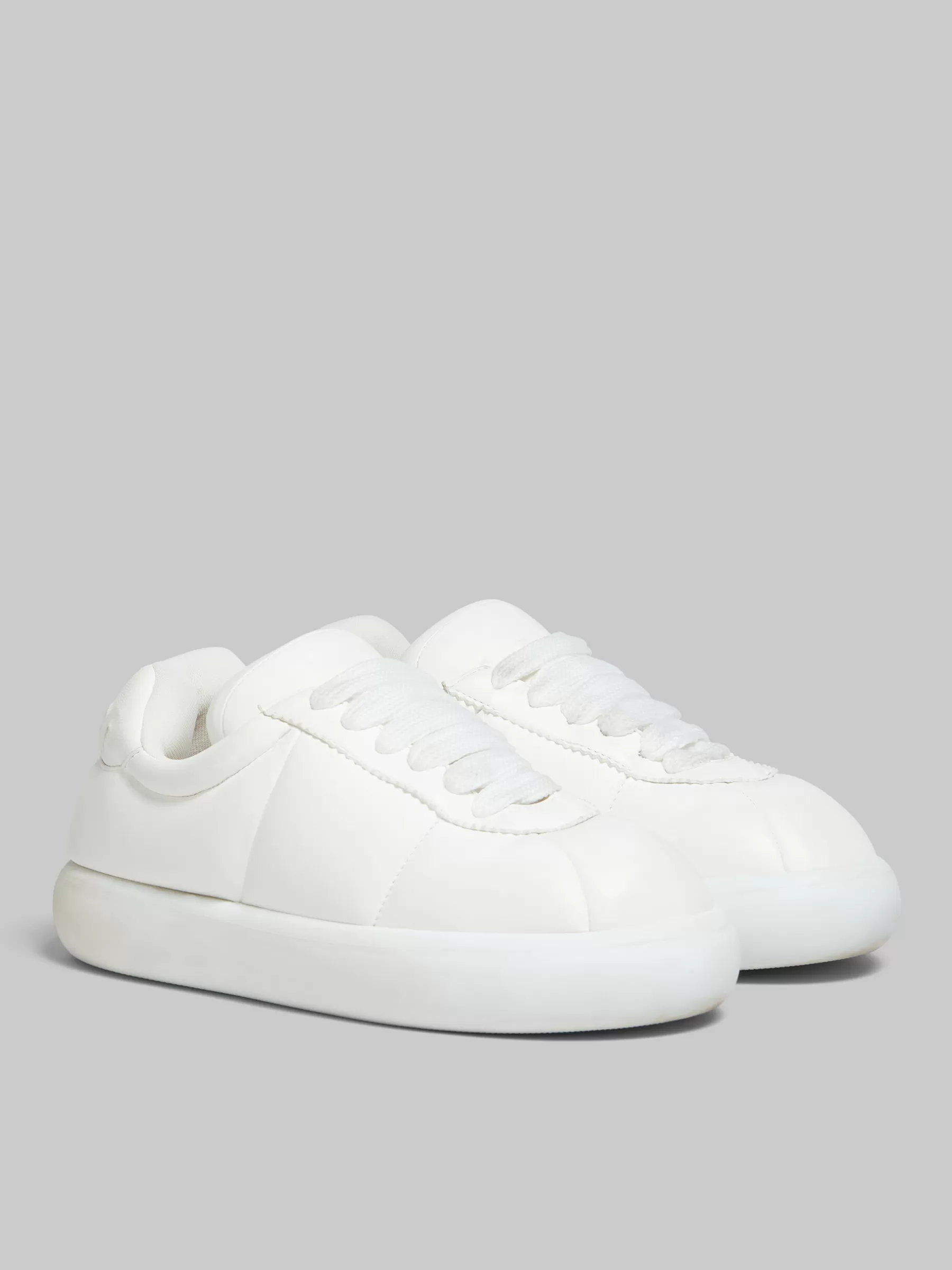 Marni White Leather BigFoot 2.0 Sneaker LILYWHITE Best