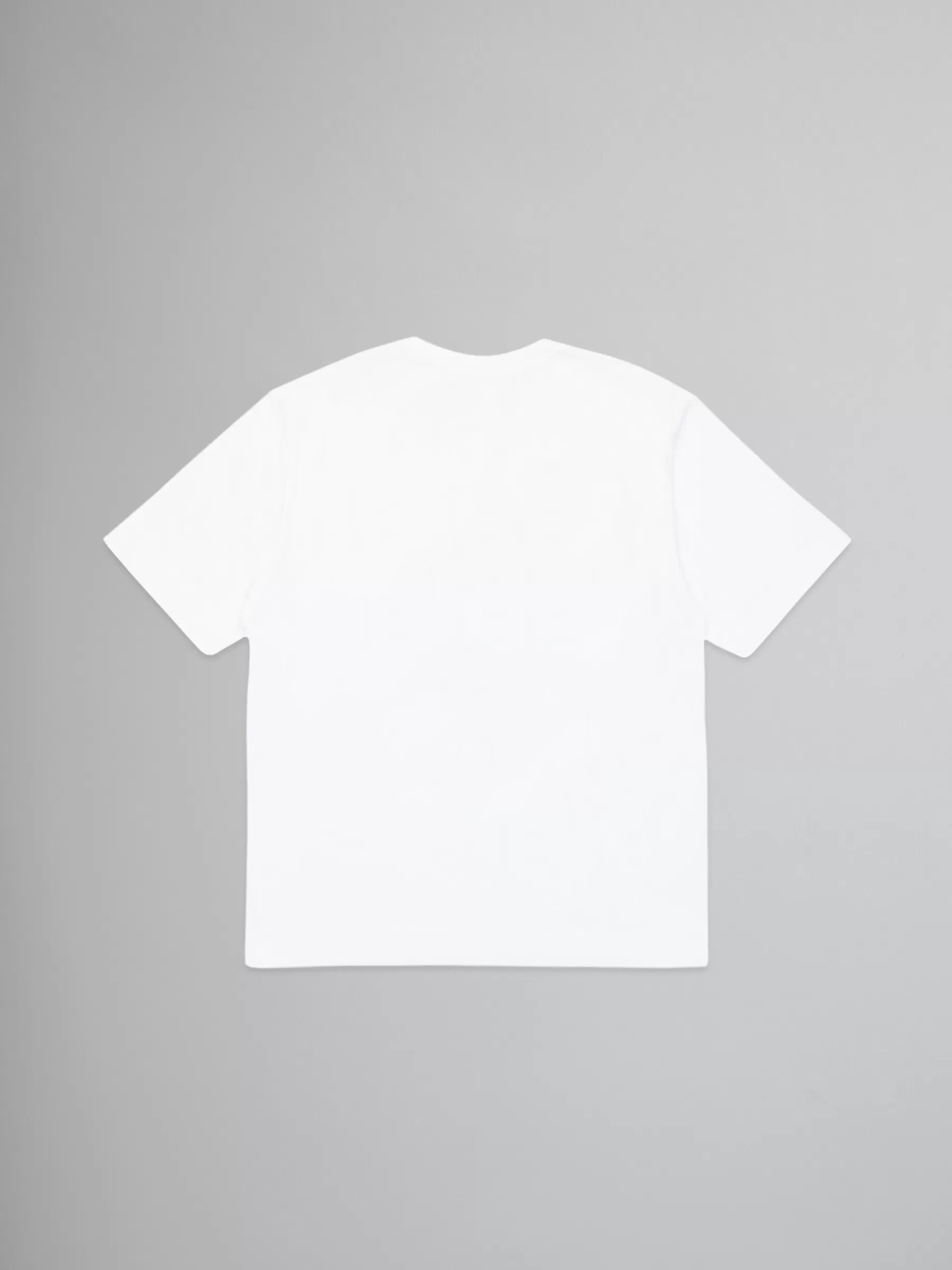 Marni White T-shirt With Logo LIGHT NATURAL Sale